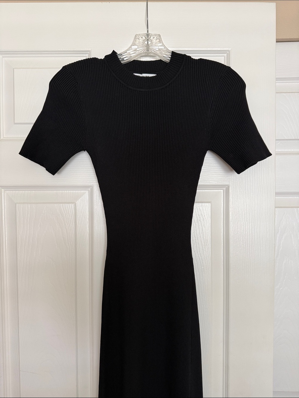 Showpo Black Lanie Midi Dress 2 - Picture 2 of 9